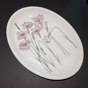 Vintage IKEA Midsommar Platter Serving Dish Tray Plate Discontinued Floral